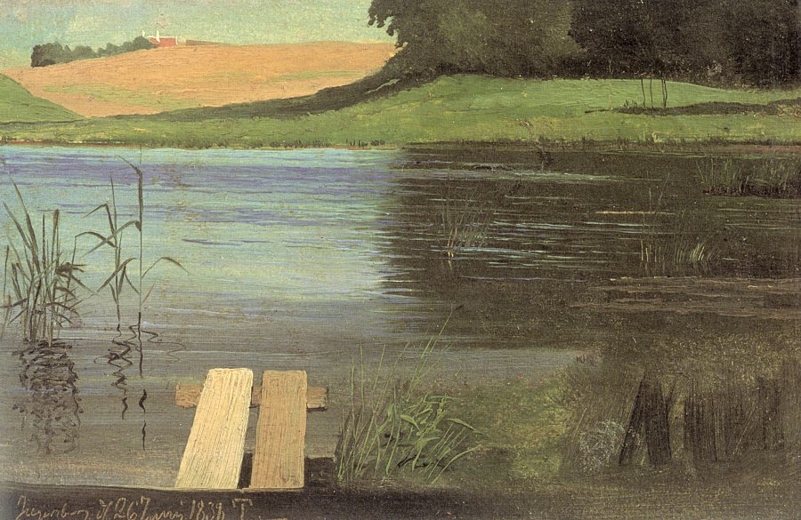 Lundbye, Johan Thomas Study of a Lake